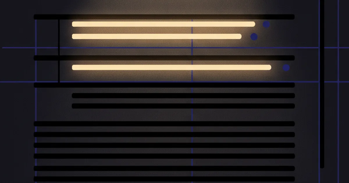 highlighted transcript lines under small spotlights