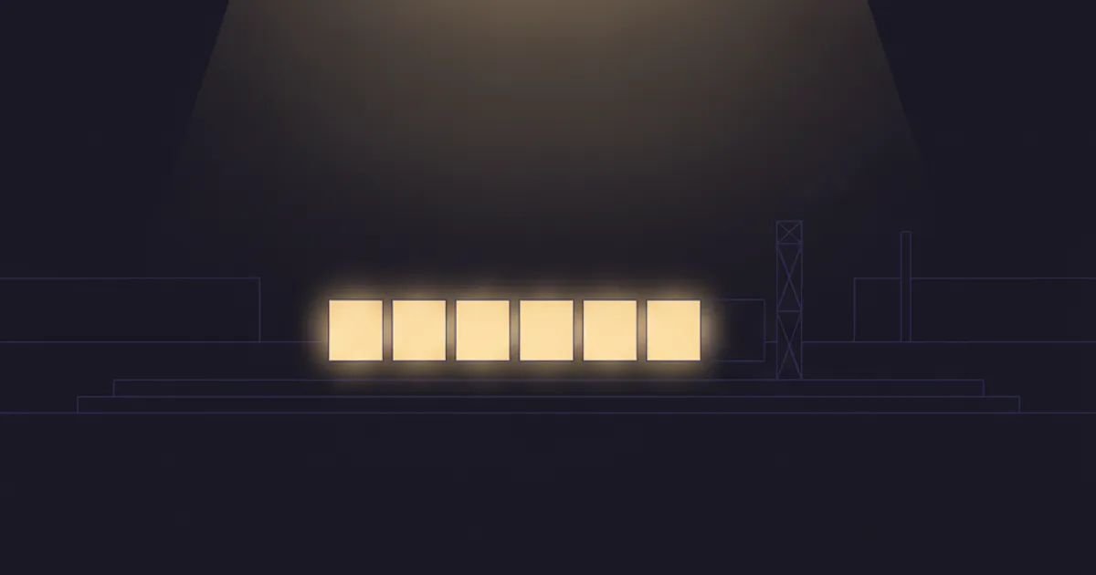 a segmented readiness meter approaching a threshold