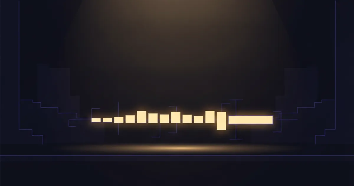 a segmented readiness meter approaching a threshold